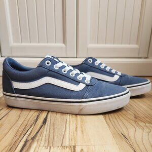 Laced Blue Lowtop Vans
